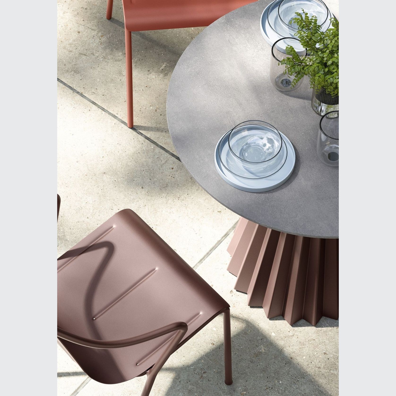Plisse Outdoor Bistro Table gallery detail image