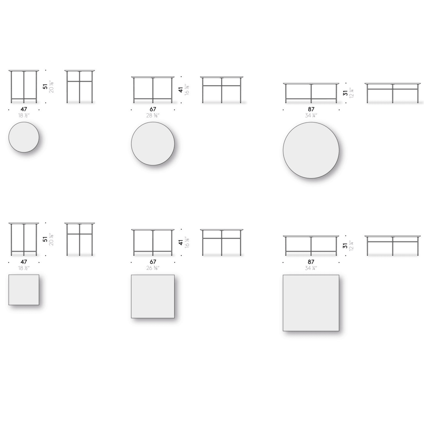 Sen Outdoor Tables by DePadova gallery detail image