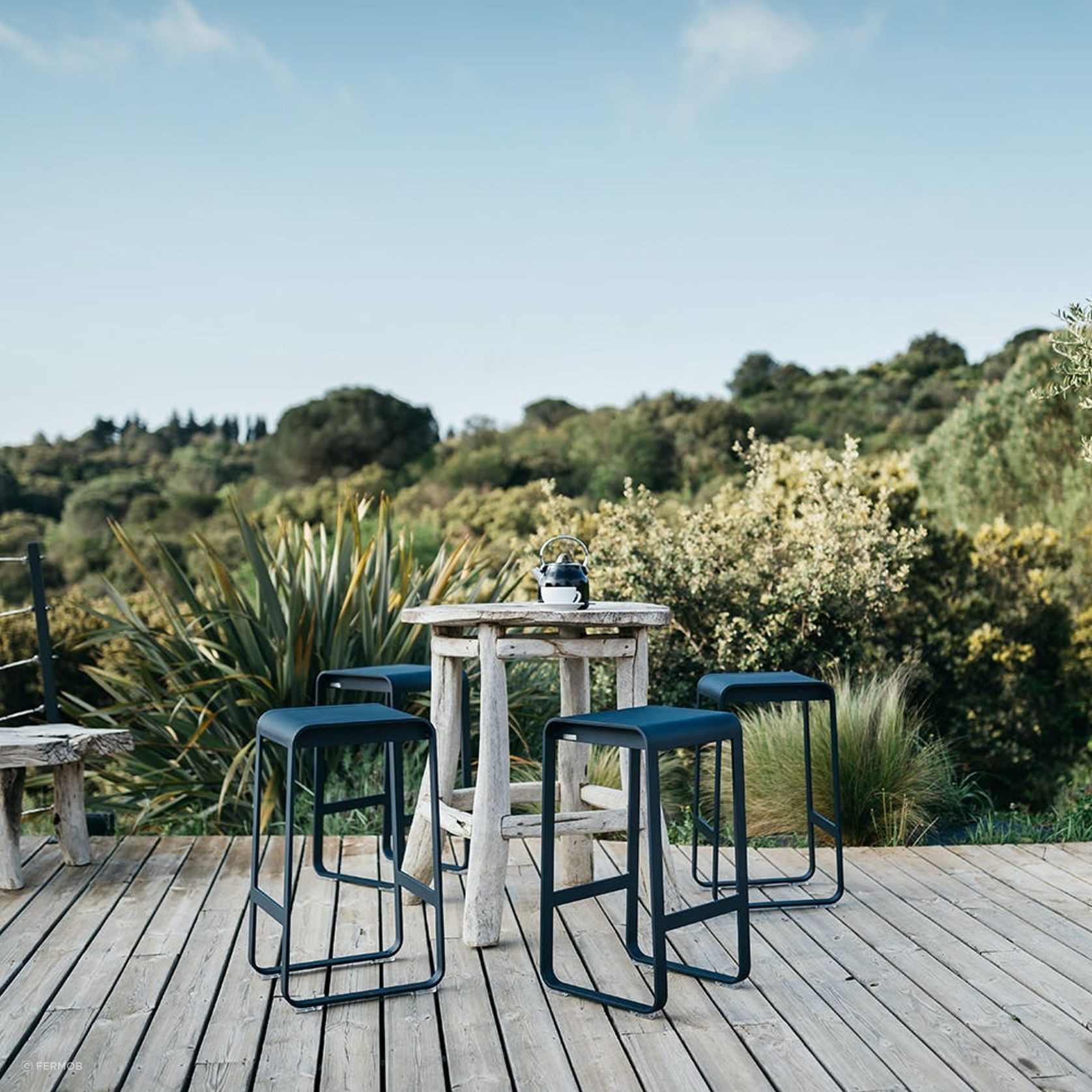 Bellevie Bar Stool by Fermob gallery detail image