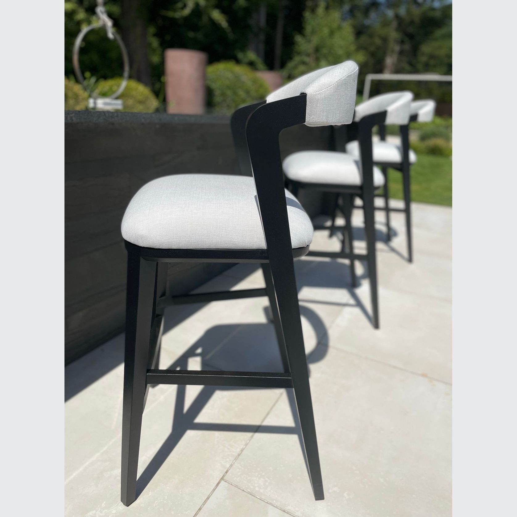 Porto Bar Stool by Coco Wolf gallery detail image