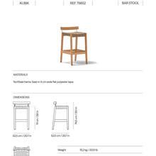 Kubik TechTeak Bar Stool gallery detail image