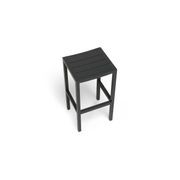 Halki Stool - Outdoor - Charcoal gallery detail image