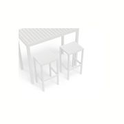 Halki Stool - Outdoor - White gallery detail image