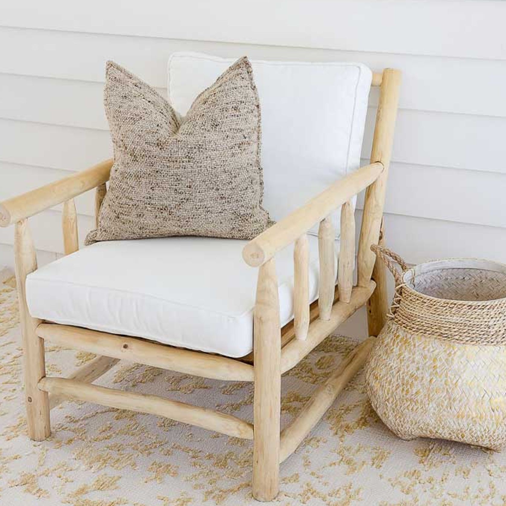 Cali Teak Armchair gallery detail image