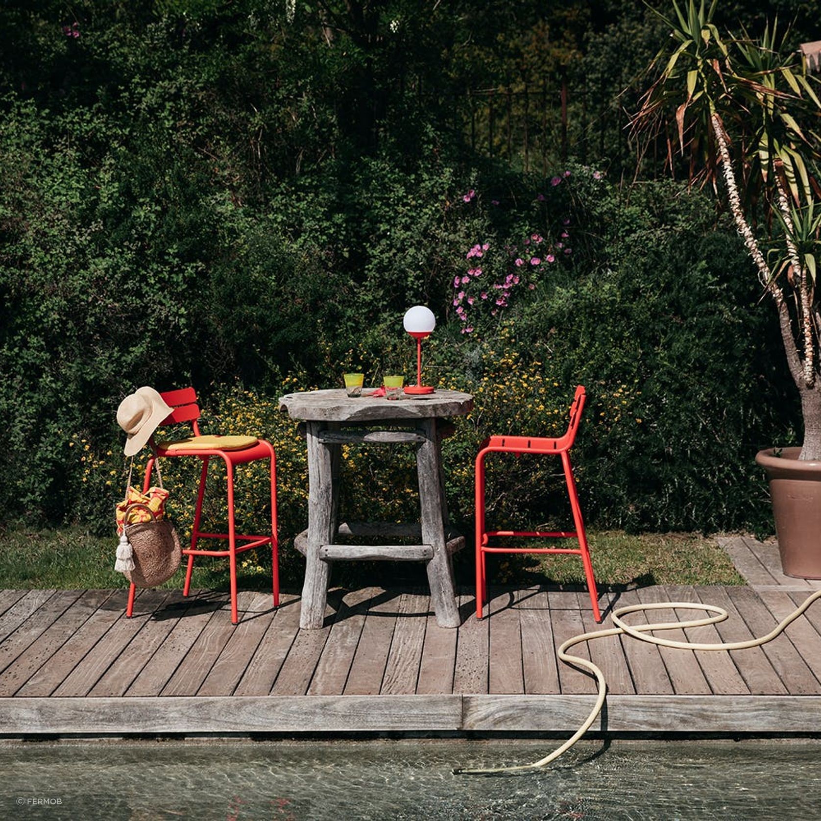 Luxembourg Bar Chair by Fermob gallery detail image