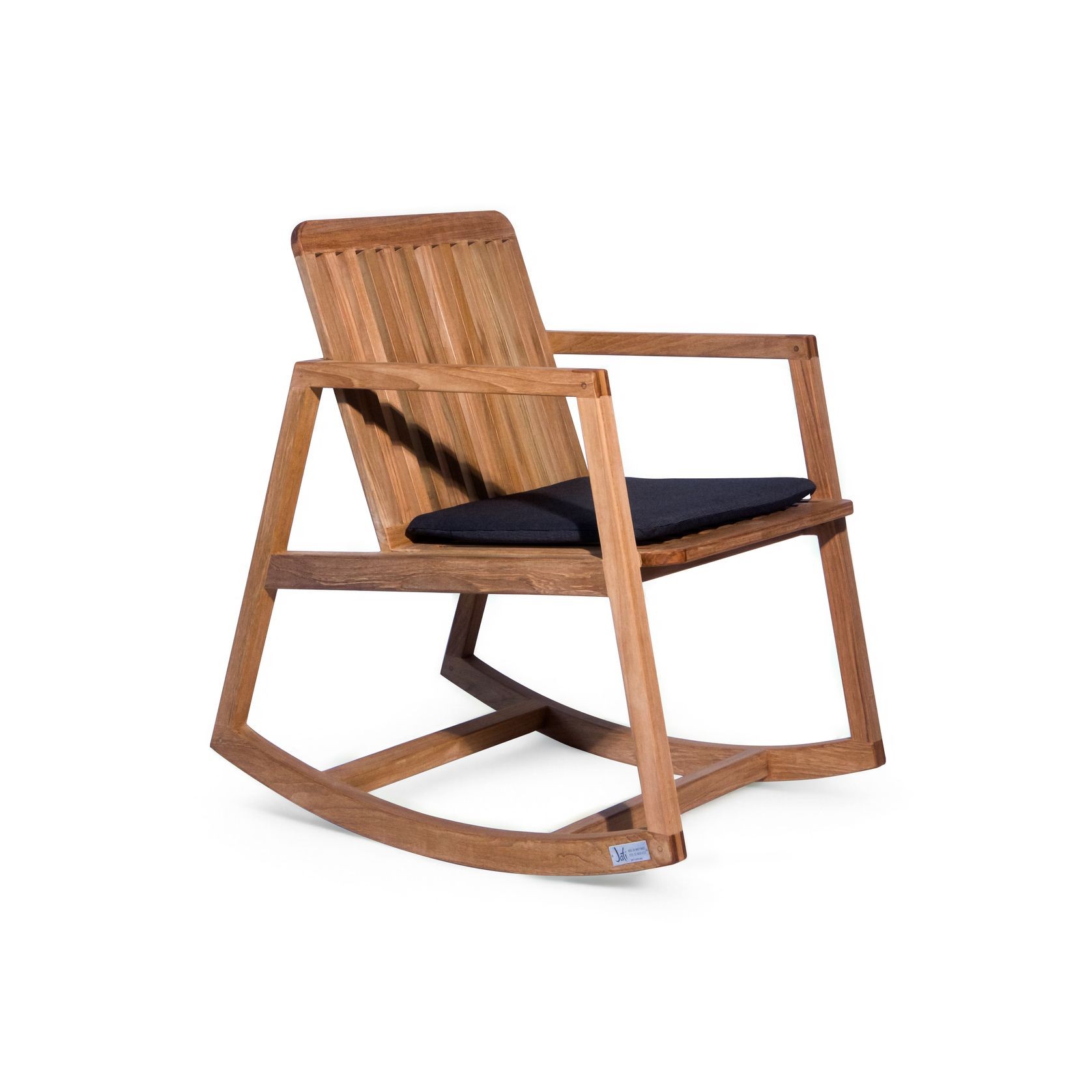 Newbury Teak Outdoor Rocking Chair gallery detail image
