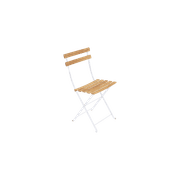 Bistro Folding Chair - Natural Slats by Fermob gallery detail image