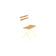 Bistro Folding Chair - Natural Slats by Fermob gallery detail image