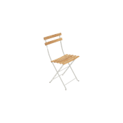 Bistro Folding Chair - Natural Slats by Fermob gallery detail image