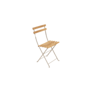Bistro Folding Chair - Natural Slats by Fermob gallery detail image