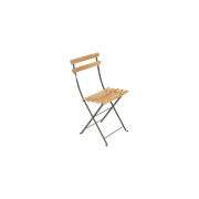 Bistro Folding Chair - Natural Slats by Fermob gallery detail image