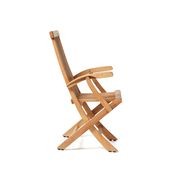 Harrington Teak Folding Armchair gallery detail image