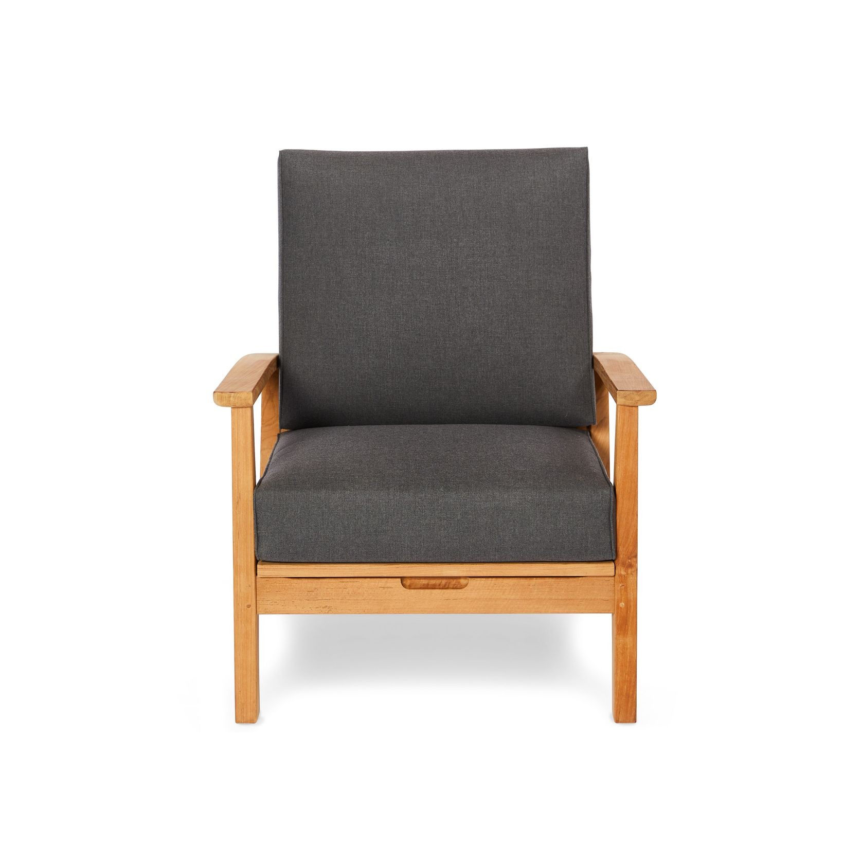 Bath Reclining Teak Lounge Chair gallery detail image