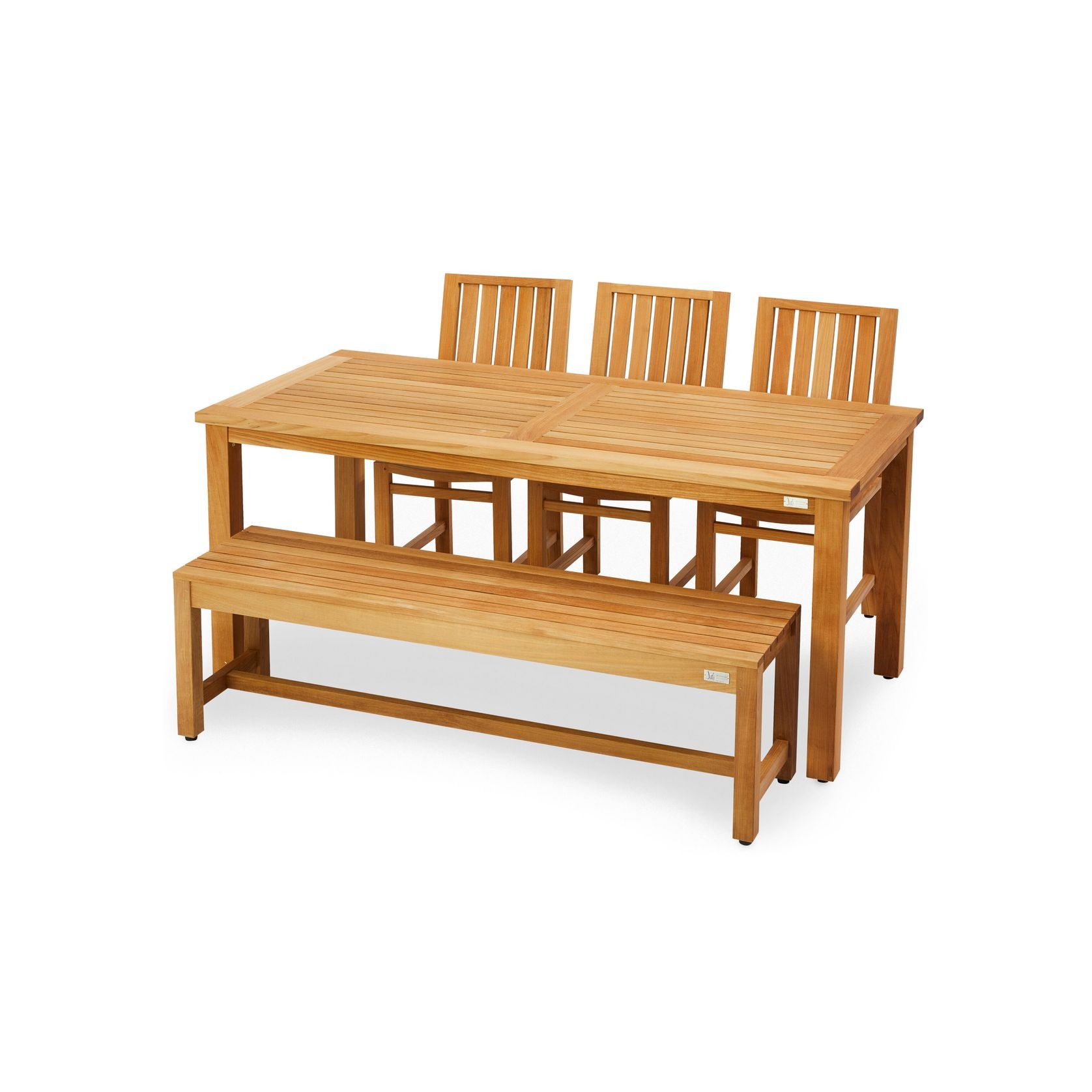Newton Teak Side Chair gallery detail image