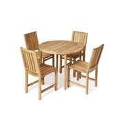 Newton Teak Side Chair gallery detail image