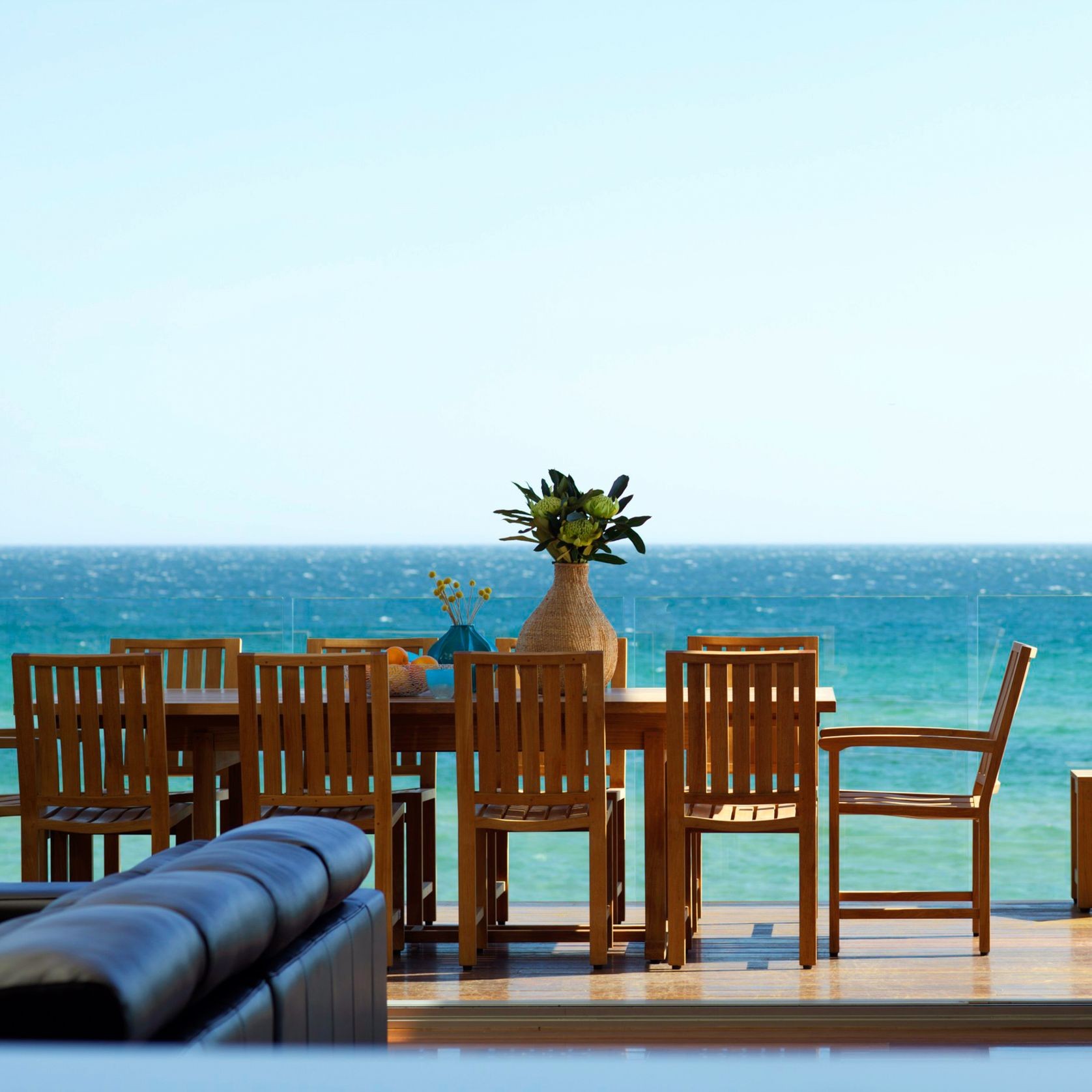 Newton Teak Side Chair gallery detail image