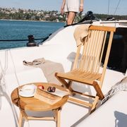 Harrington Teak Folding Chair gallery detail image