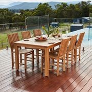 Newton Teak Side Chair gallery detail image