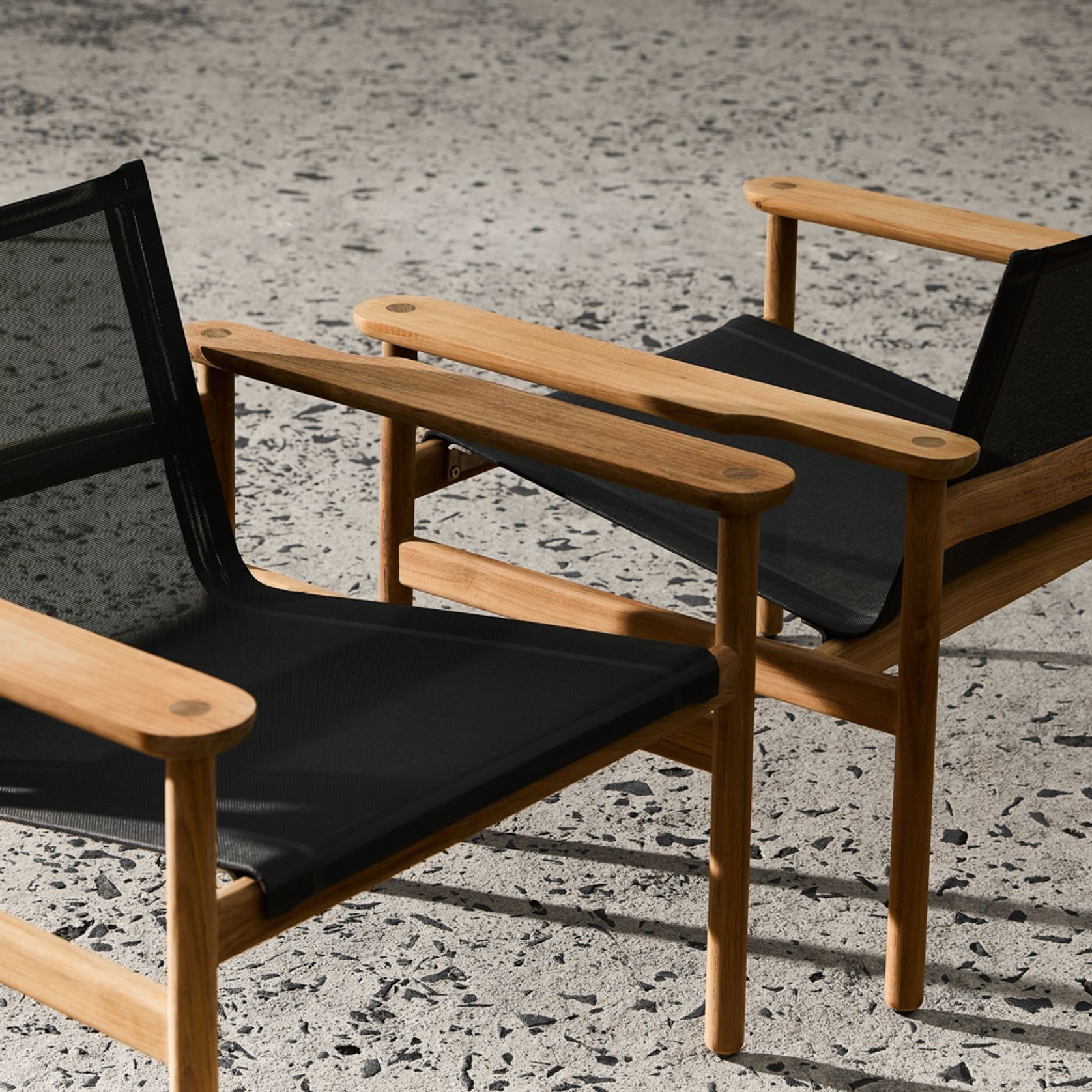 Cottesloe Teak Outdoor Lounger Chair gallery detail image