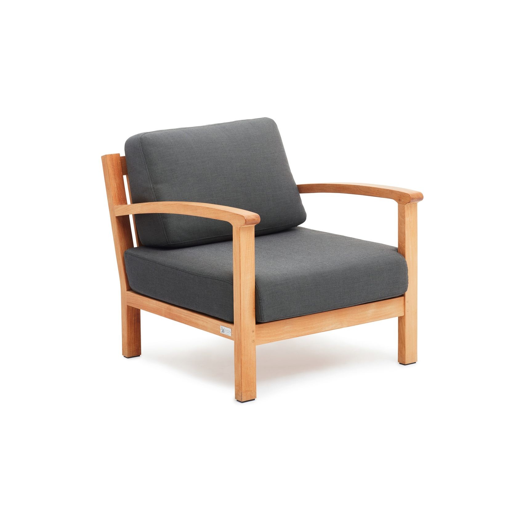 Newton Teak Lounge Chair gallery detail image