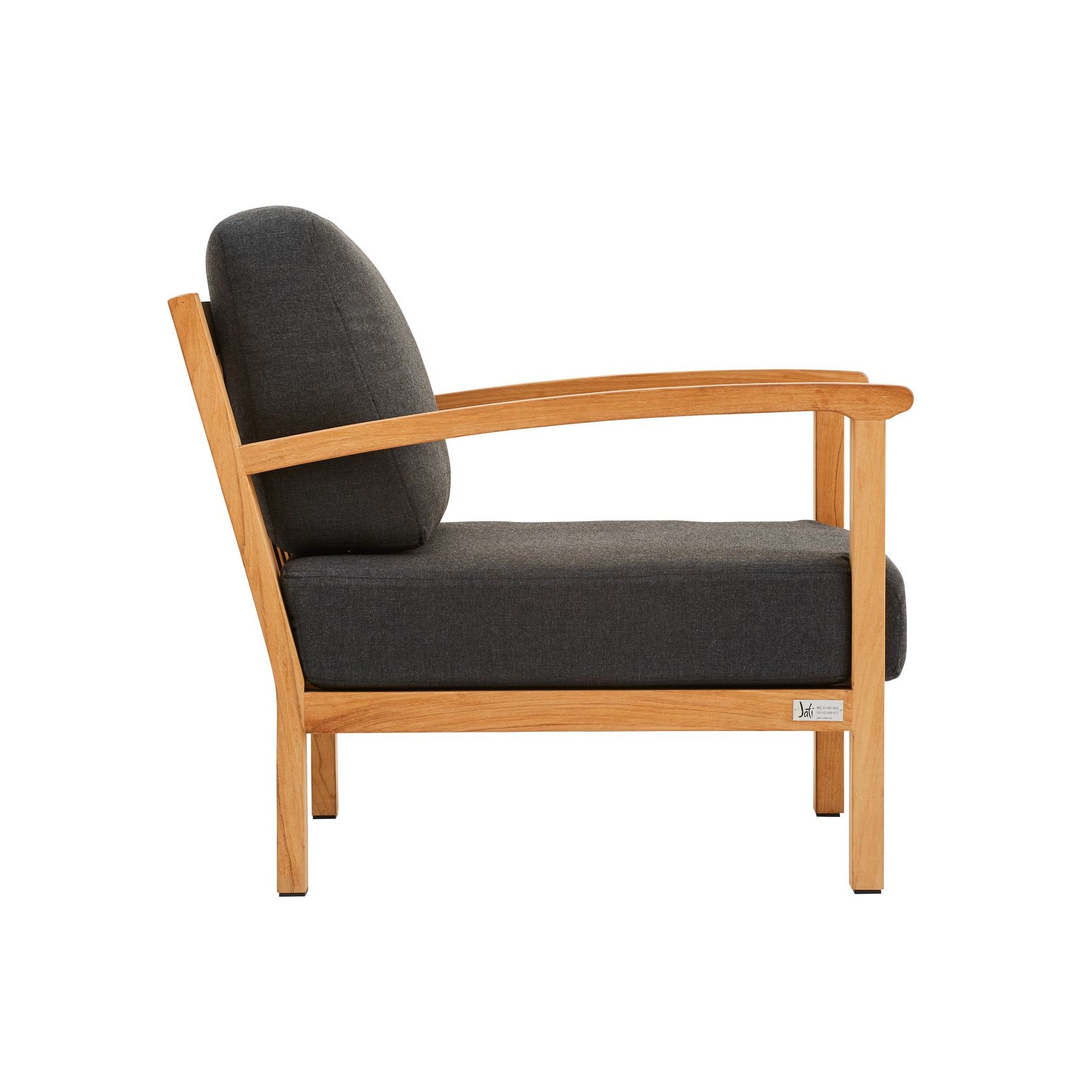 Newton Teak Lounge Chair gallery detail image