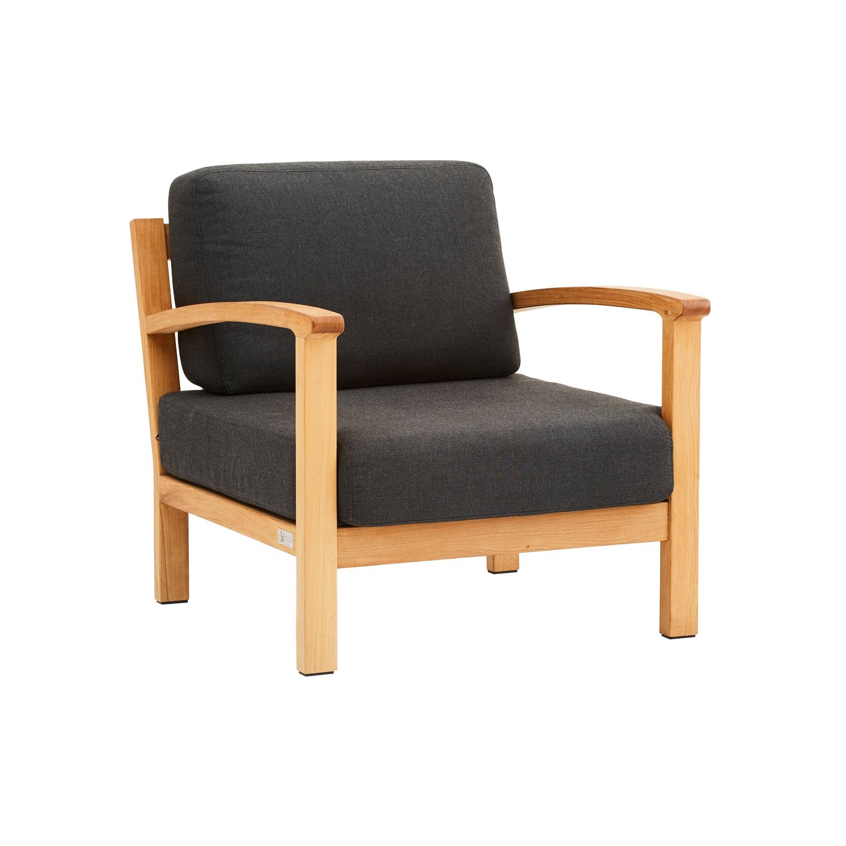 Newton Teak Lounge Chair gallery detail image