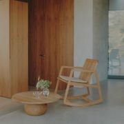 Newbury Teak Outdoor Rocking Chair gallery detail image