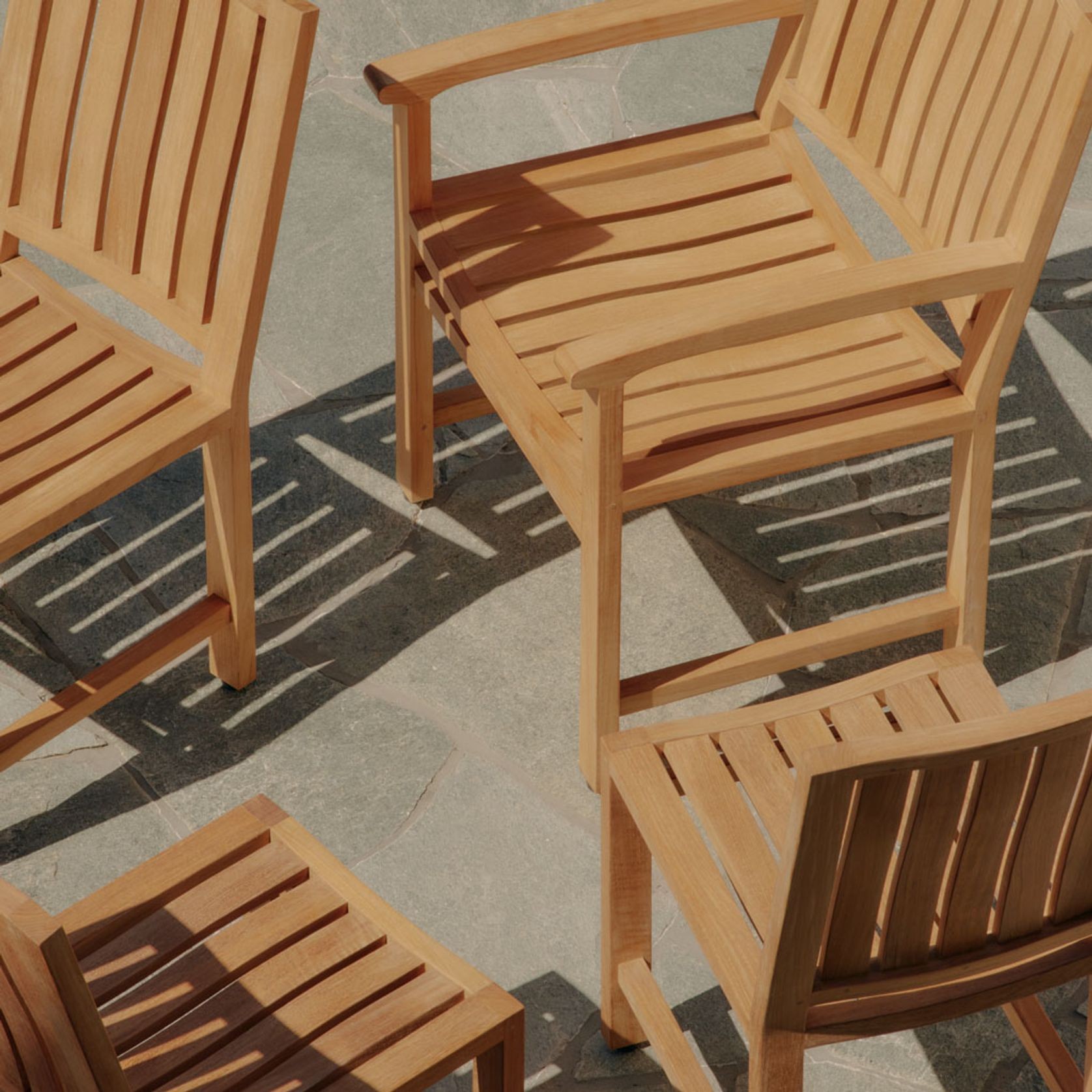 Newton Teak Armchair gallery detail image