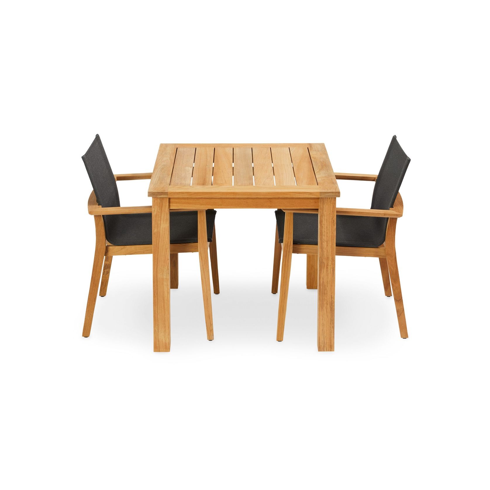 Newcastle Teak Stacking Armchair gallery detail image