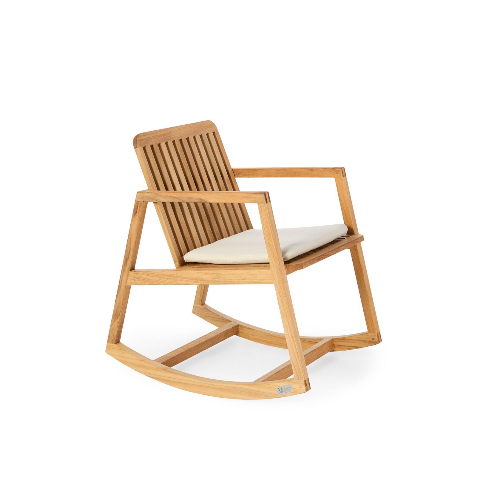 Newbury Teak Outdoor Rocking Chair gallery detail image