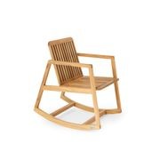 Newbury Teak Outdoor Rocking Chair gallery detail image