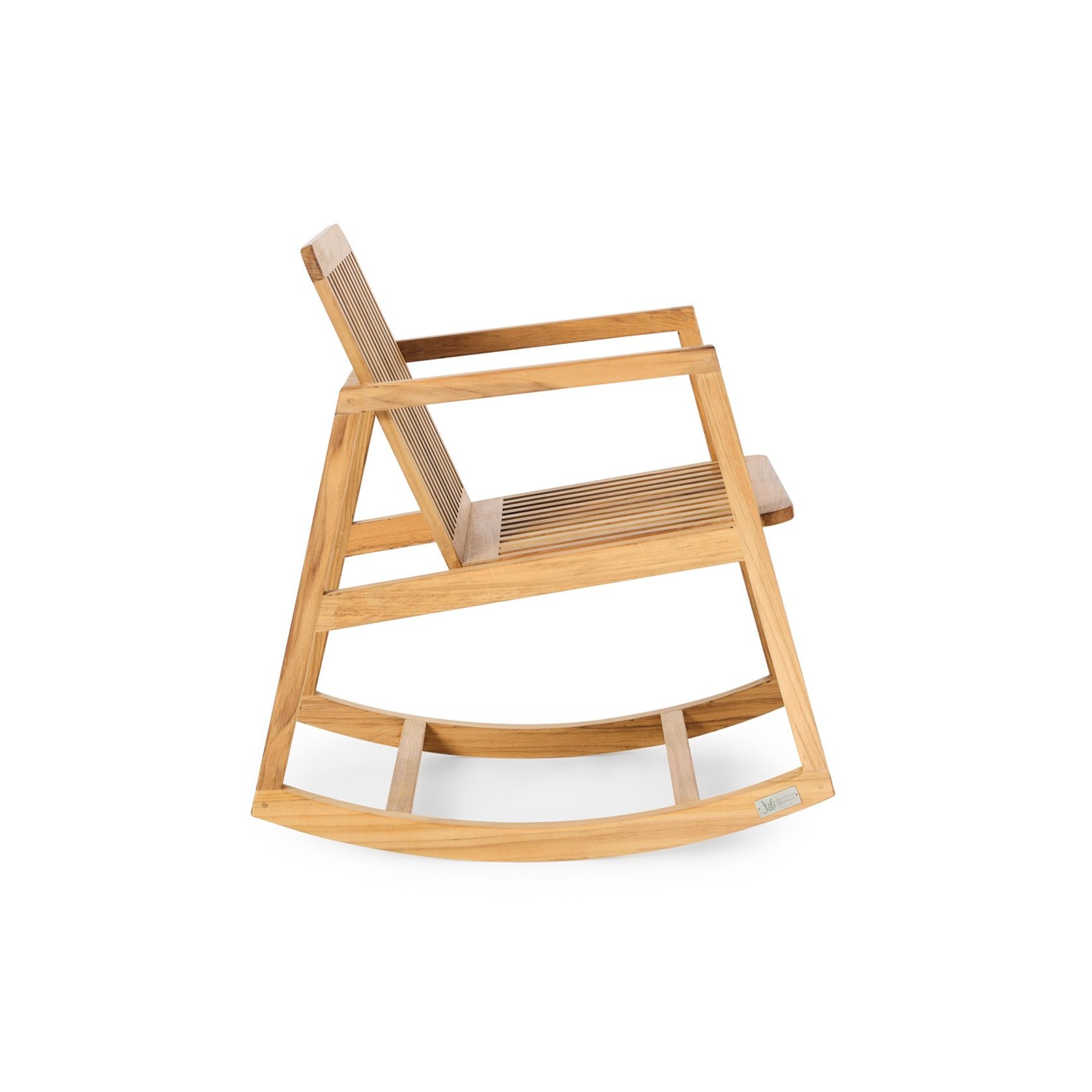 Newbury Teak Outdoor Rocking Chair gallery detail image