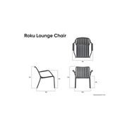 Roku Outdoor Lounge Chair gallery detail image