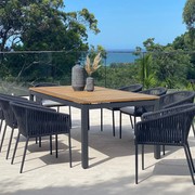 Barcelona Outdoor Table with 8 Gizella Chairs gallery detail image