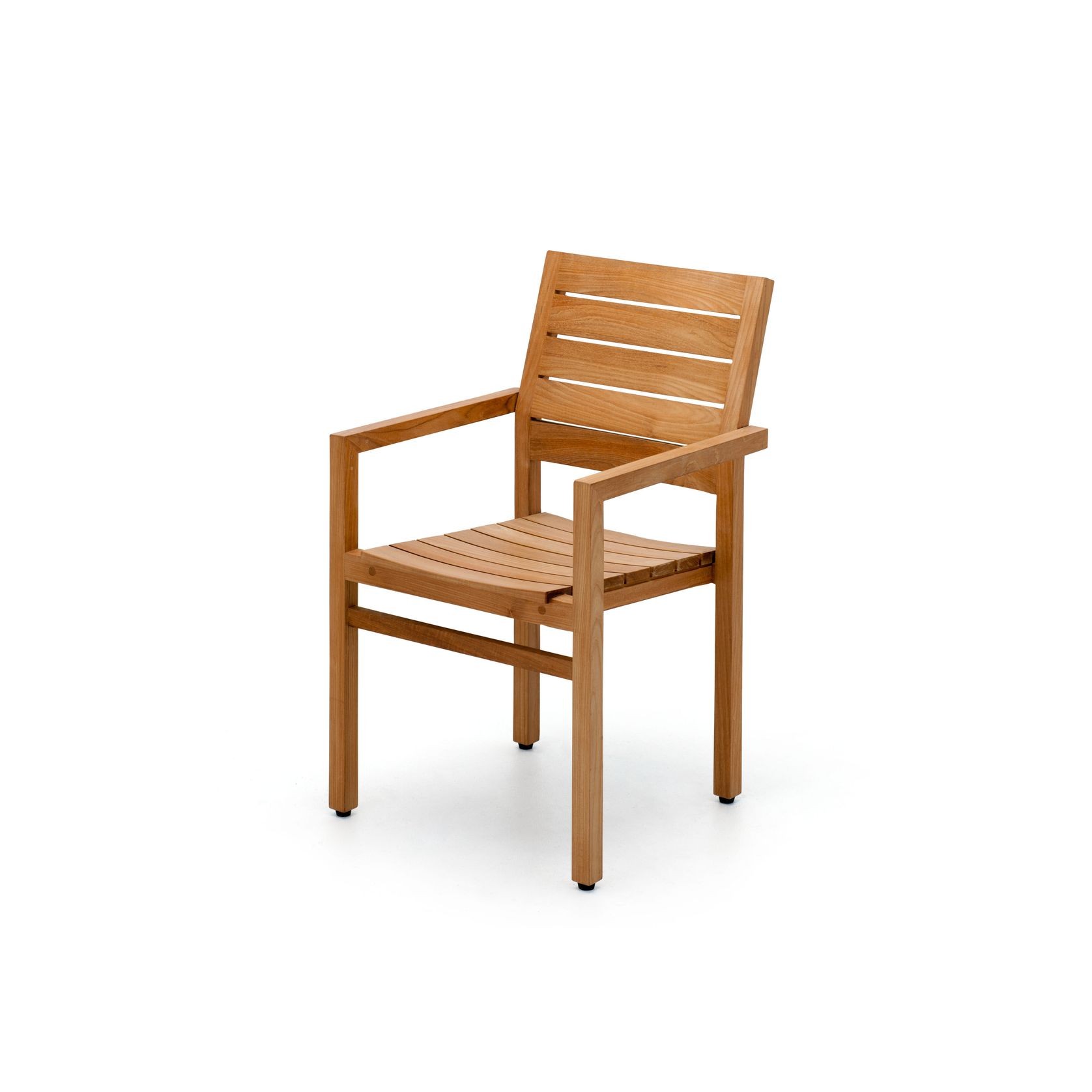 Stella Teak Stacking Armchair gallery detail image
