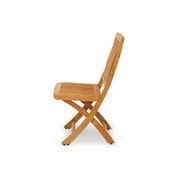 Toronto Teak Folding Side Chair gallery detail image