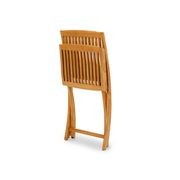 Toronto Teak Folding Side Chair gallery detail image