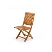 Toronto Teak Folding Side Chair gallery detail image