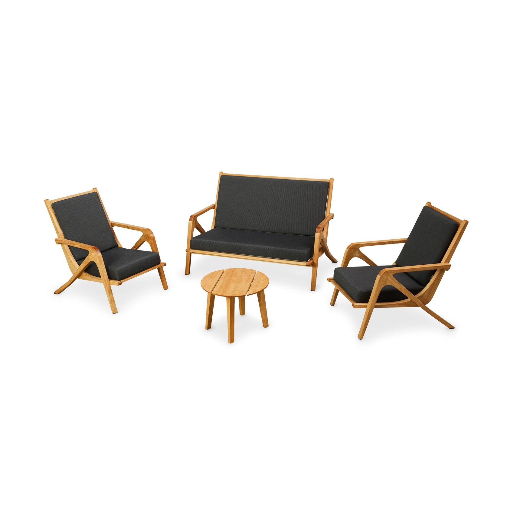 Una Teak Lounge Chair gallery detail image