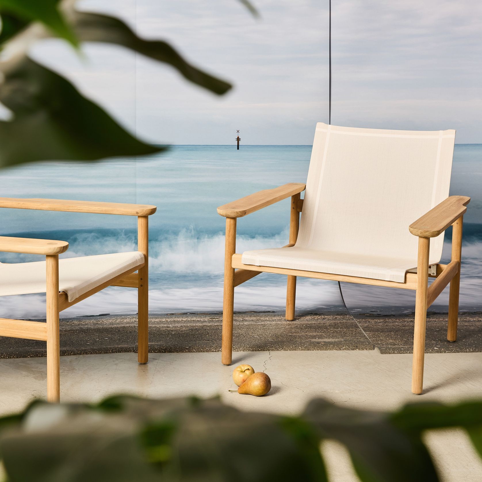 Cottesloe Teak Outdoor Lounger Chair gallery detail image