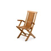 Harrington Teak Folding Armchair gallery detail image