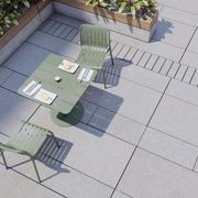 Roku Outdoor Dining Chair in Matt Eucalyptus Green gallery detail image