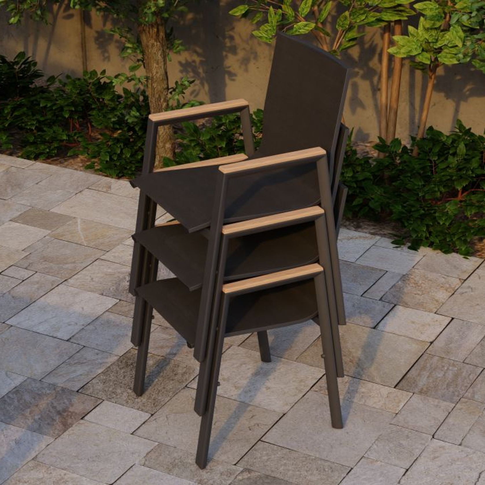 Vydel Armchair - Outdoor - Charcoal gallery detail image