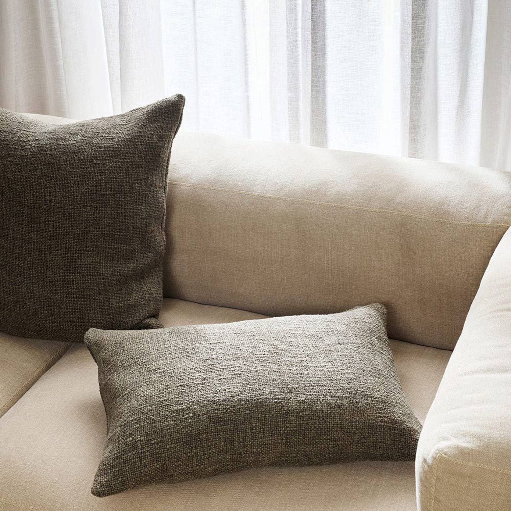 Baya Cyprian Cushion - Rosemary | Two Sizes gallery detail image