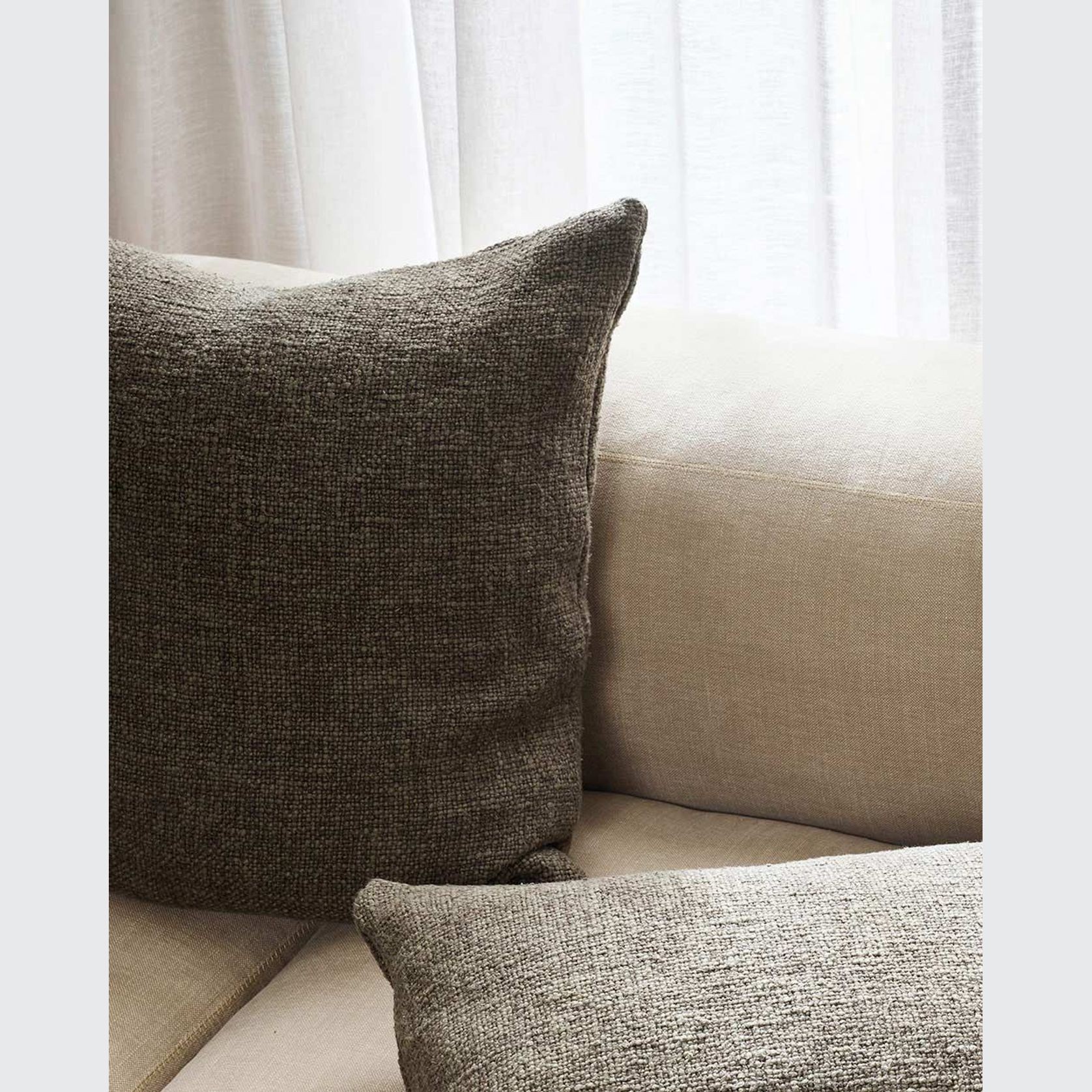 Baya Cyprian Cushion - Rosemary | Two Sizes gallery detail image