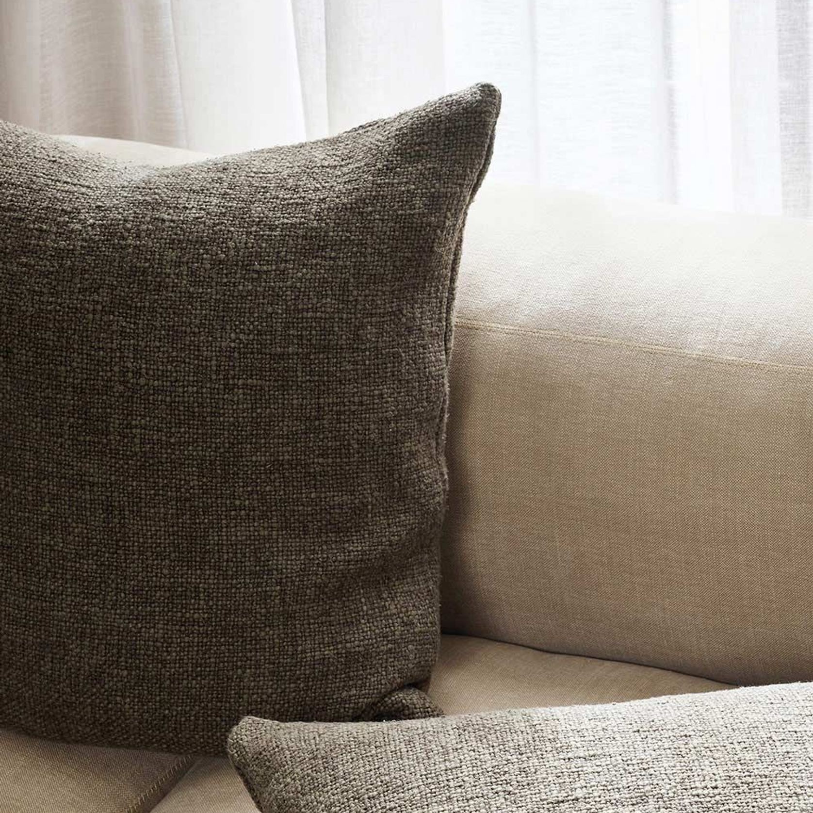 Baya Cyprian Cushion - Rosemary | Two Sizes gallery detail image
