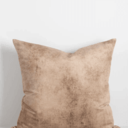 Baya Theo Velvet Cushion - Honey | Large 60 x 60cm gallery detail image