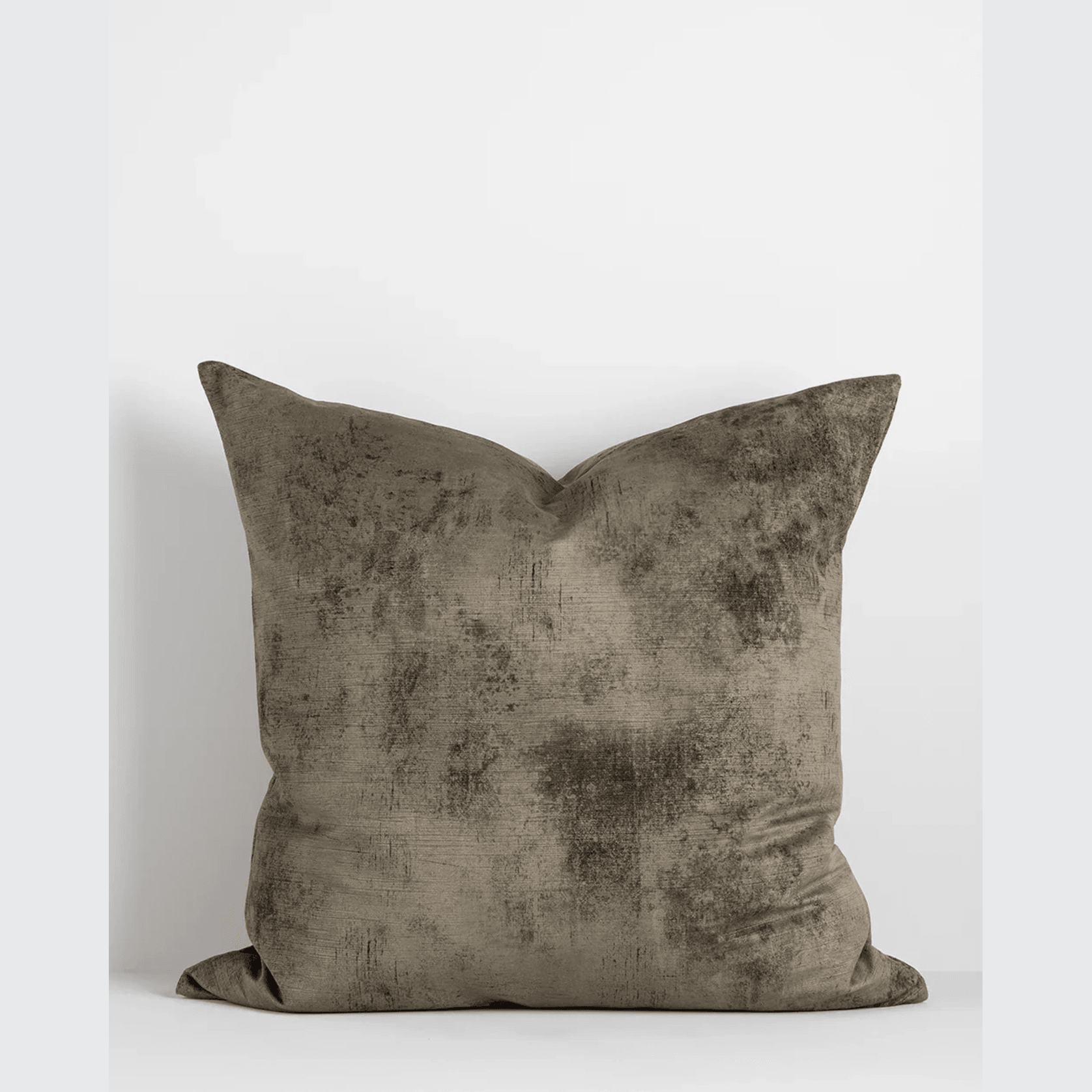 Baya Theo Velvet Cushion - Clover | Large 60 x 60cm gallery detail image