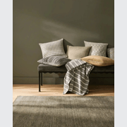 Weave Home Giovanni Cushion - Mist | Bouclé Houndstooth gallery detail image