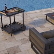 Imola Outdoor Bar Cart - Charcoal gallery detail image